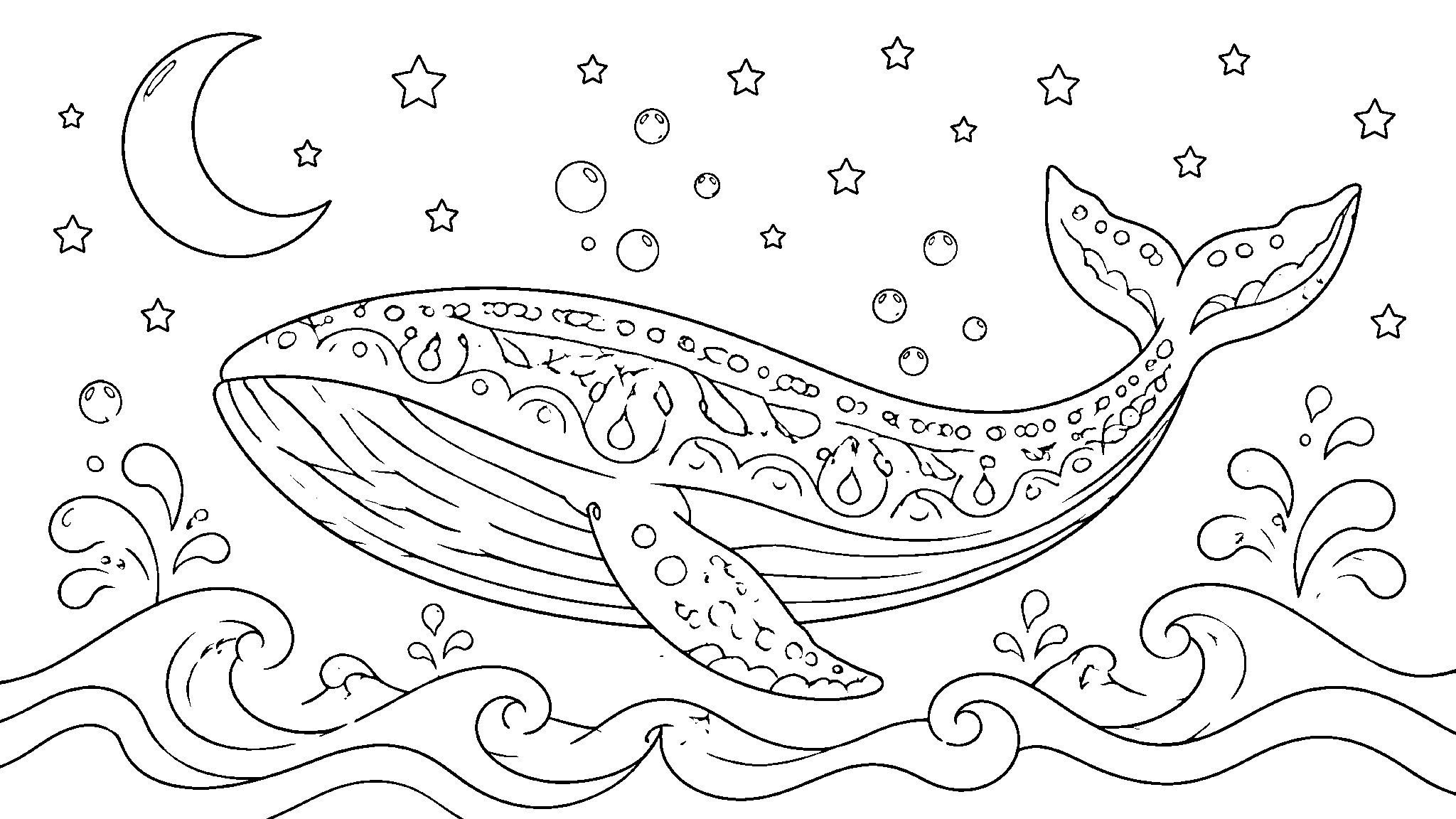 Prophet Hud scene line art